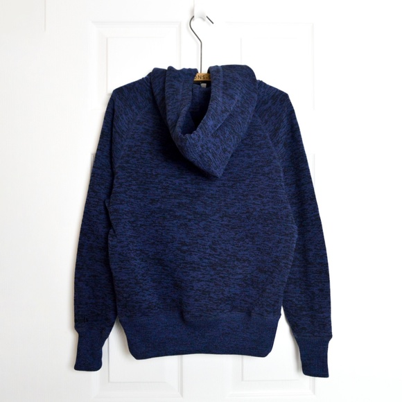 ROOTS Sz Small blue sweater - Picture 4 of 6